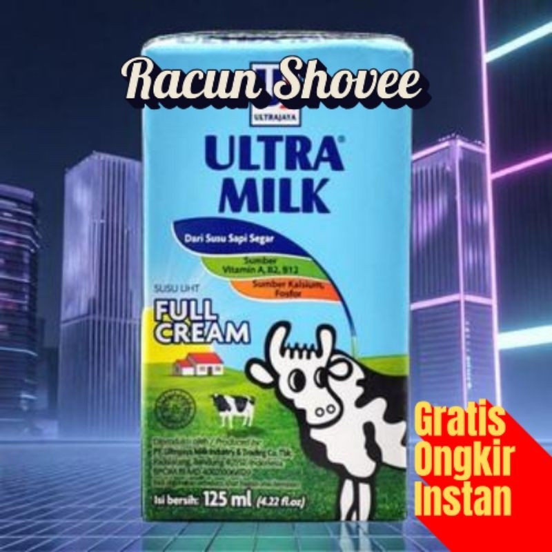 

Ultra Milk 125 ml Coklat /Full Cream