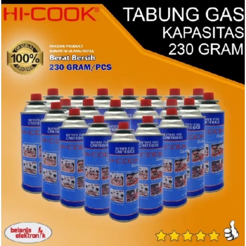 GAS HICOOK PORTABLE ORIGINAL BARU 100 %