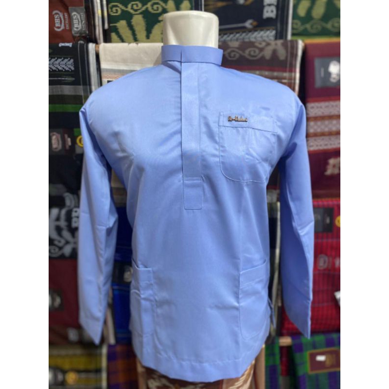 Baju Koko Muslim Al-Madani Resleting