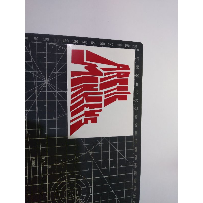 

stiker cutting arctic monkeys