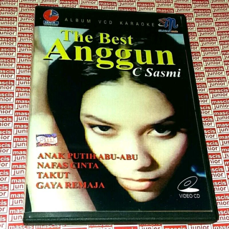 VCD Anggun C. Sasmi - The Best V CD Karaoke ORIGINAL