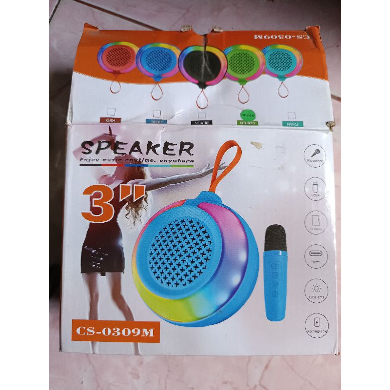 speker karaoke suara magic/bluetooch