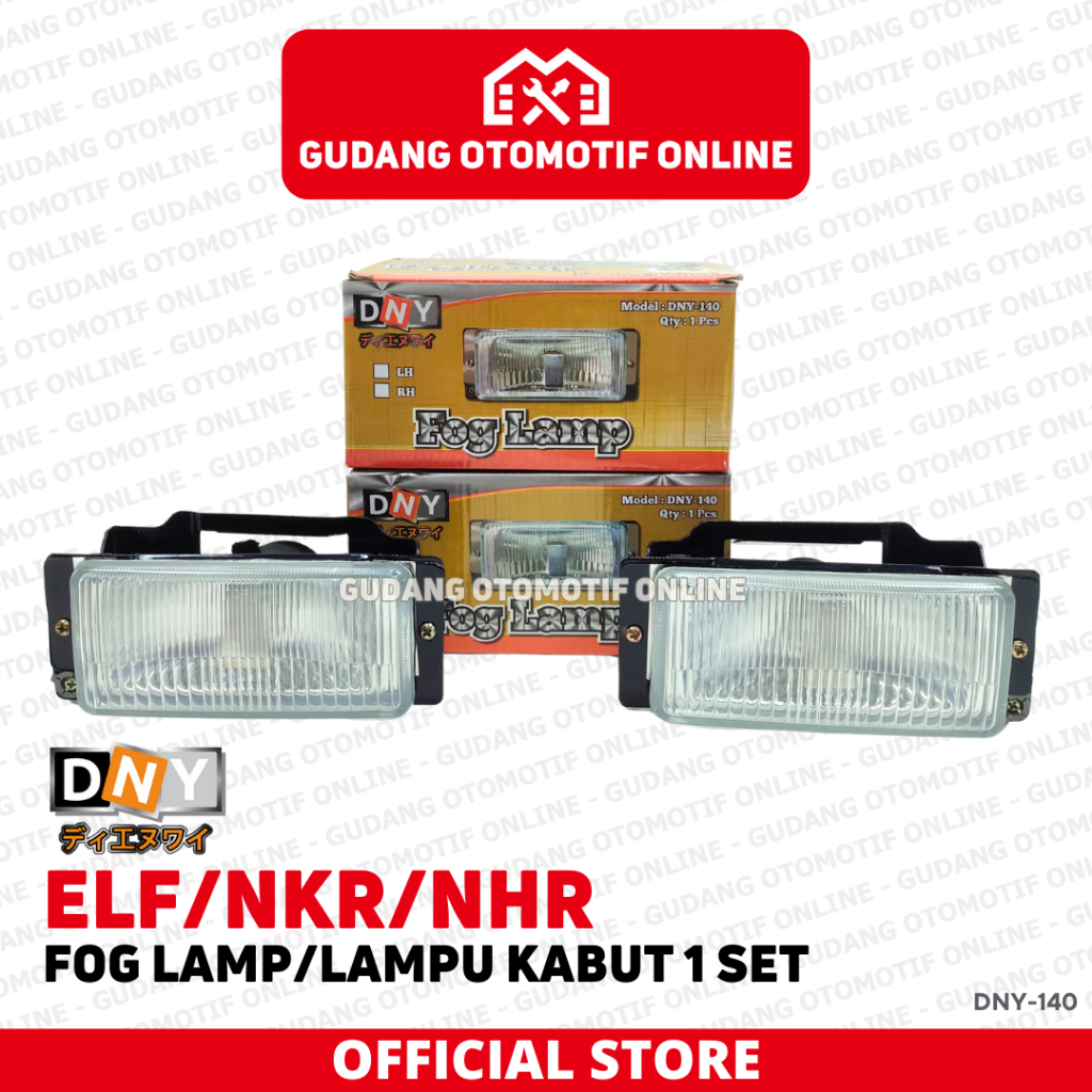 Fog Lamp Set Kanan Kiri Lampu Kabut ELF Macan NKR NHR DNY