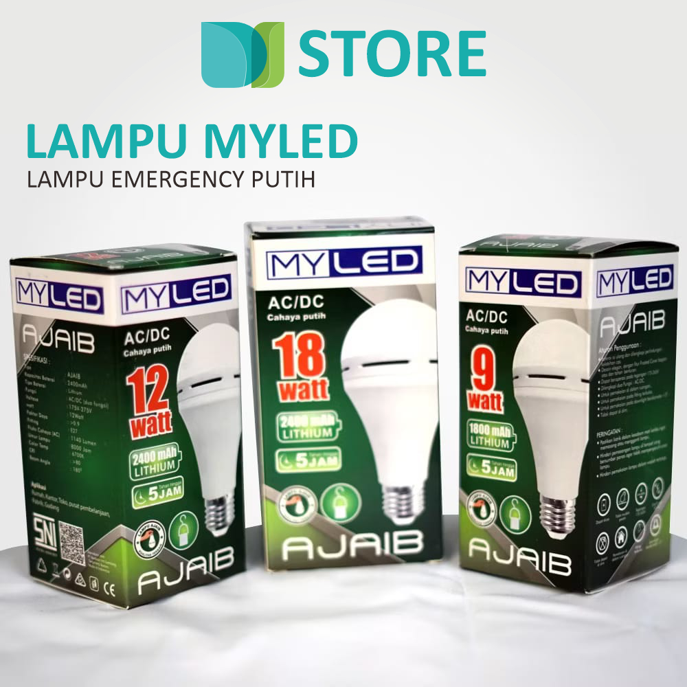 Lampu Emergency My Led Ajaib