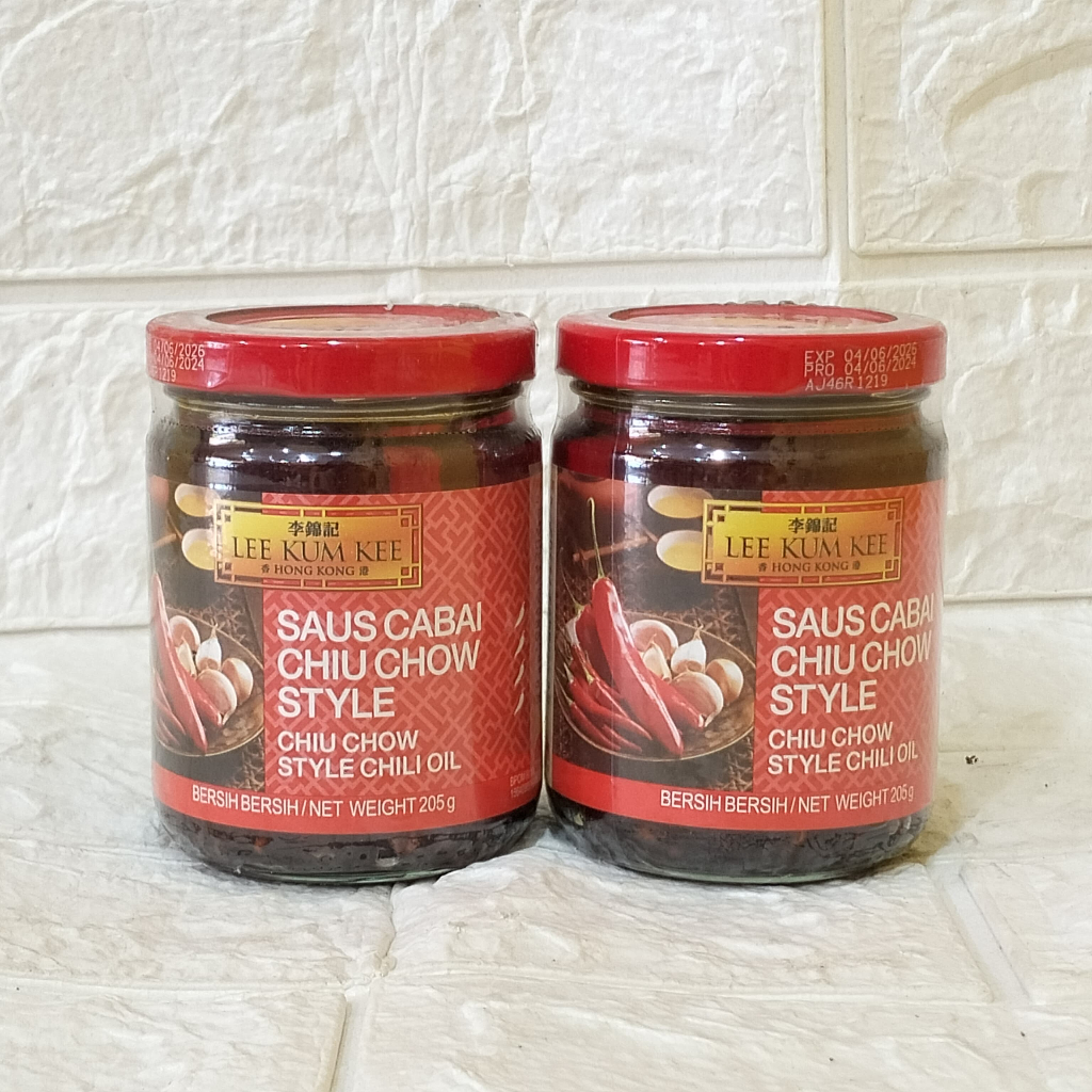 

Lee Kum Kee Minyak Cabai Chili Oil Chiu Chow Style 205gr Free Bubbel Wrap dan Dus Tebal