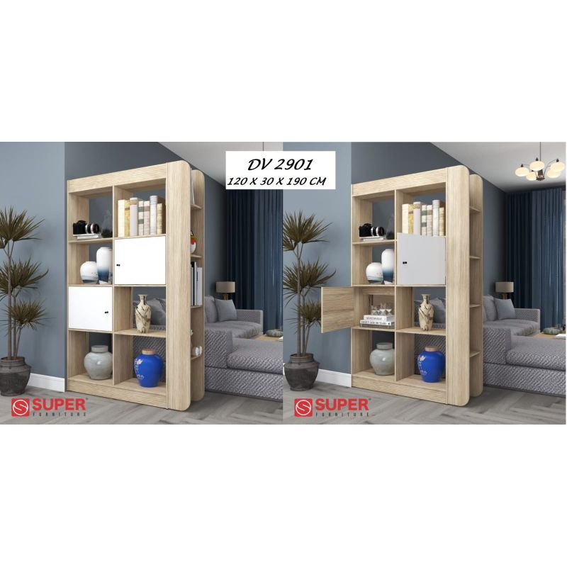 LEMARI PEMBATAS RUANGAN 2 MUKA / LEMARI SEKAT DEVIDER LEMARI PEMBATAS MURAH BAGUS BERKUALITAS