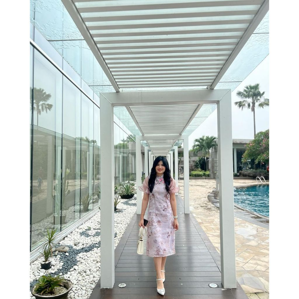 Miss Nomi Yi Ren Dress Pesta Mewah Kondangan Gaun Wedding Outfit Kekinian