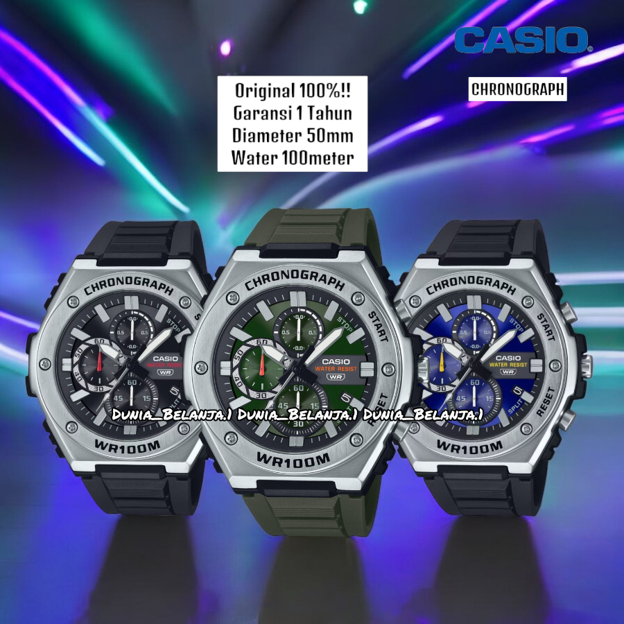 Original 100% CASIO MWA-300H-1AVDF MWA-300H-2AVDF MWA-300H-3AVDF Jam Tangan Pria MWA300H Garansi Res