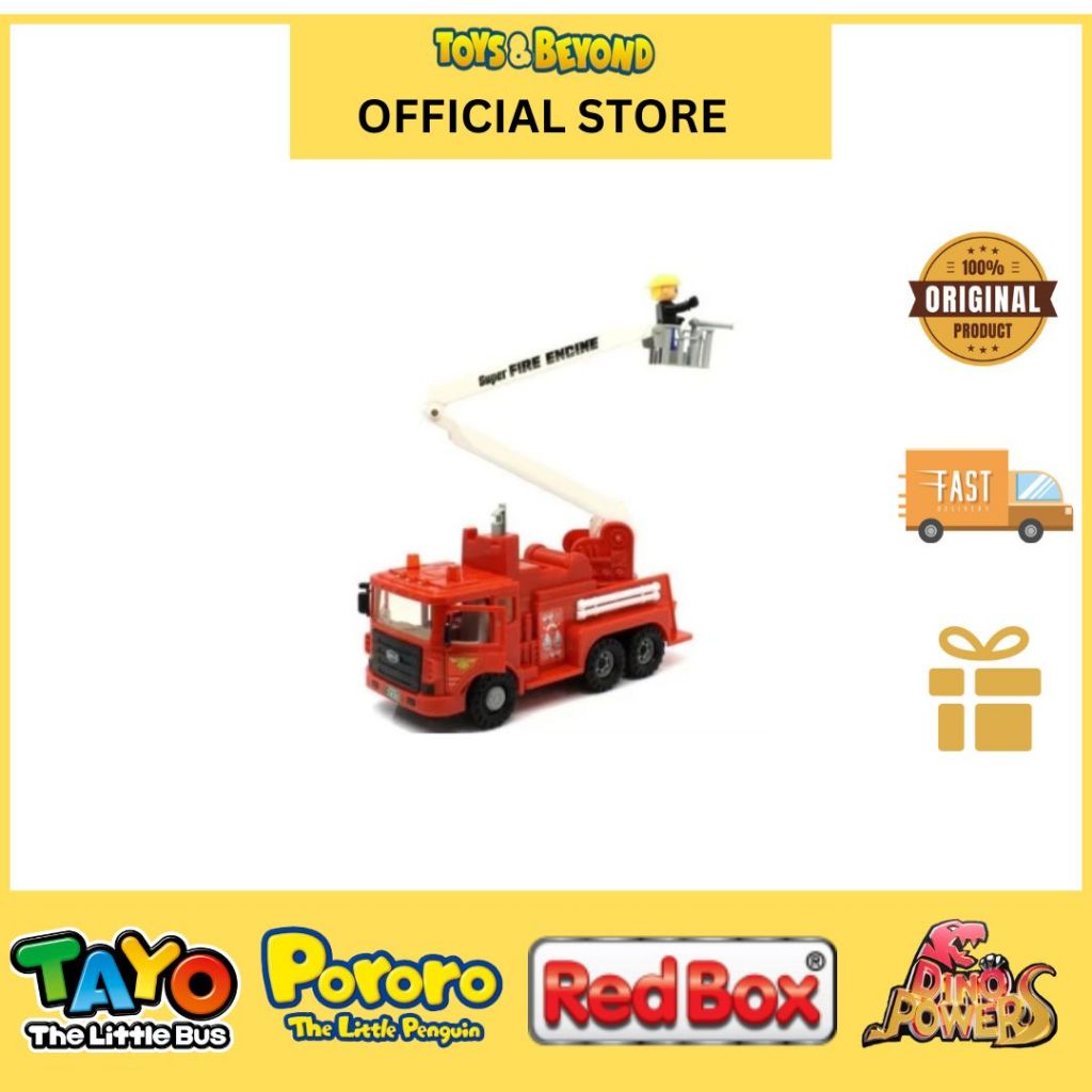 Mainan Daesung Max Fire Engine 959-1 Friction Car