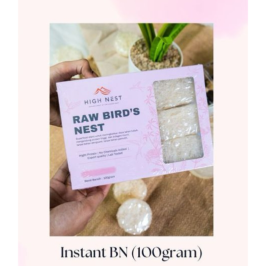 

High Nest Raw Bird's (Instant BN 100gram)
