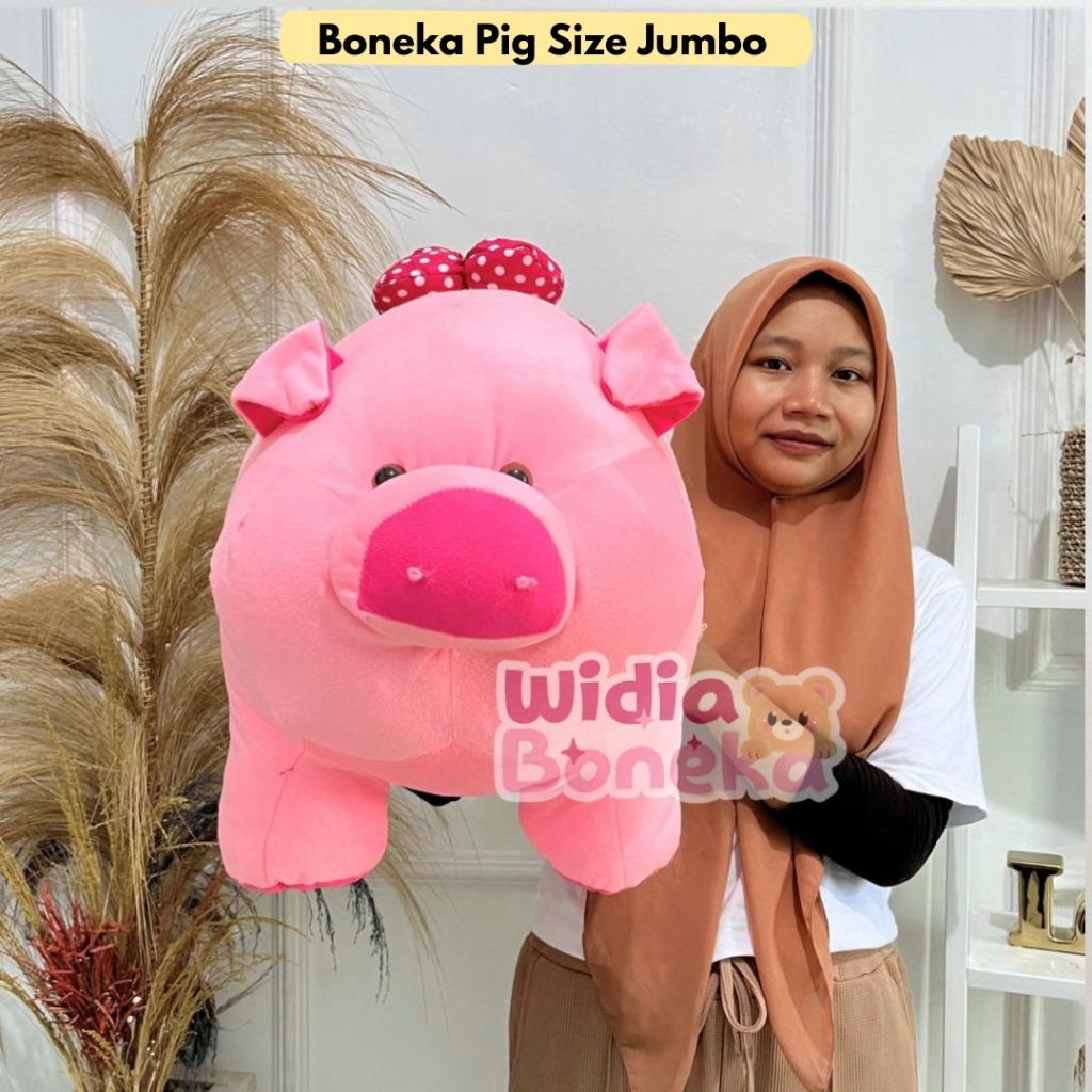 BONEKA BABI / PIGLET JUMBO 50 CM