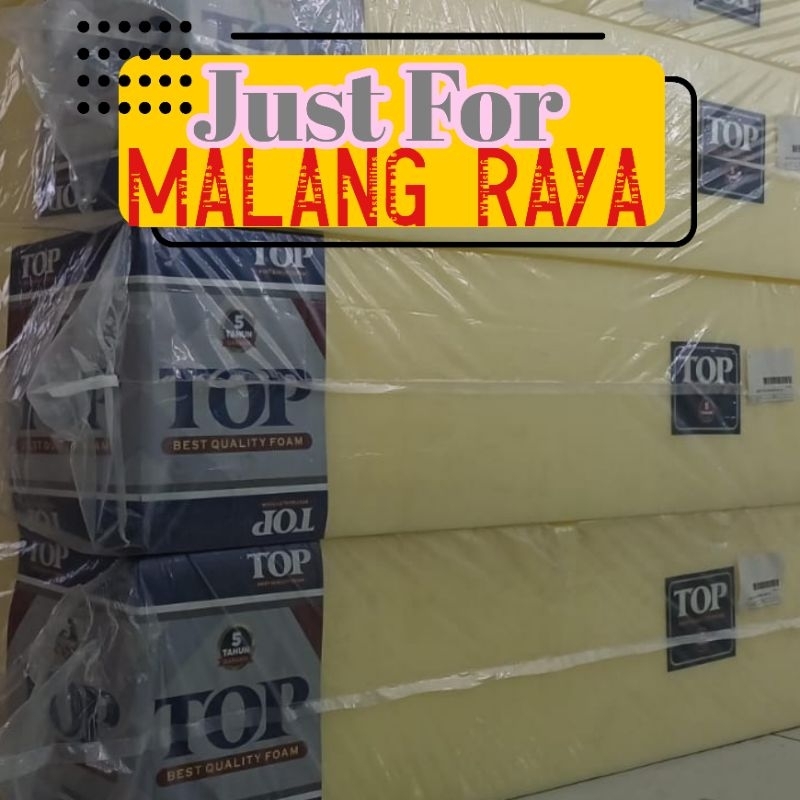 KASUR BUSA TOP FOAM TEBAL 25CM