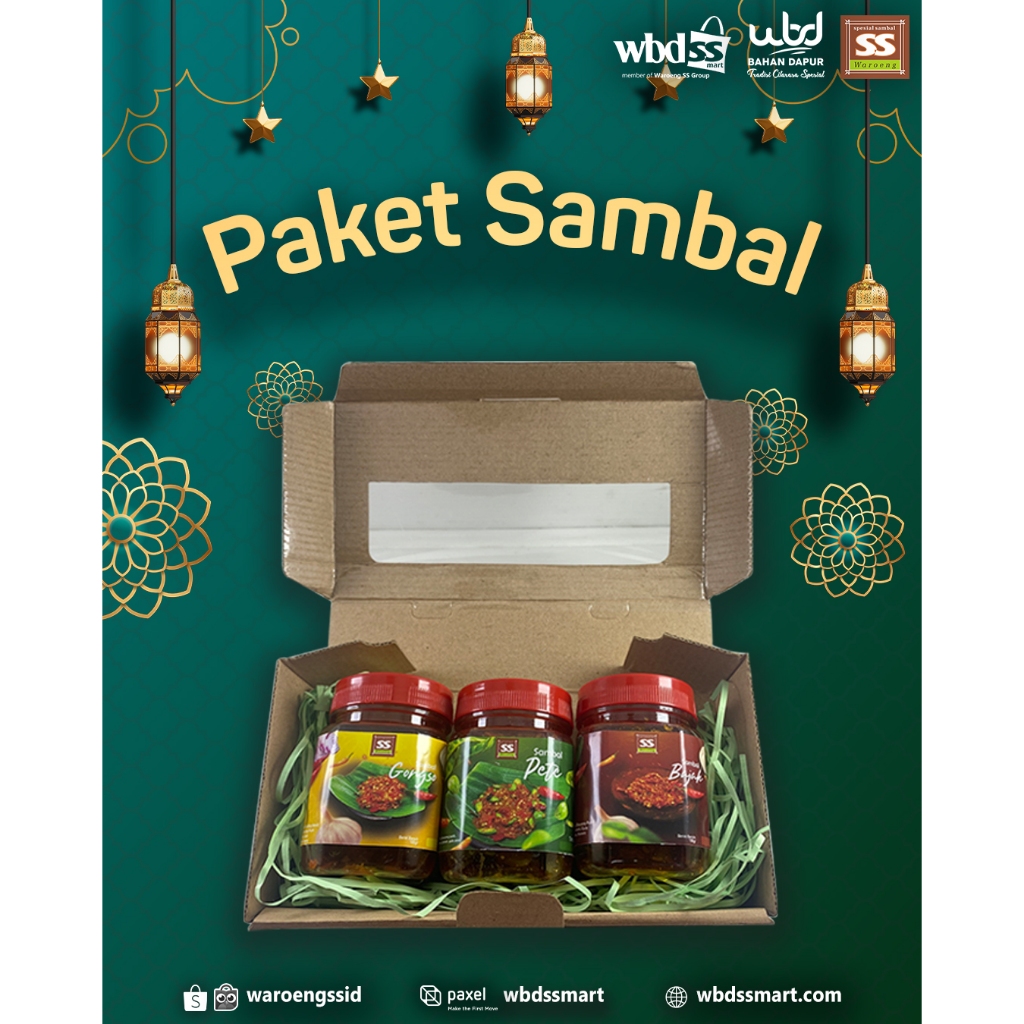 

PAKET SAMBAL SPESIAL RAMADHAN KHAS WAROENG SPESIAL SAMBAL