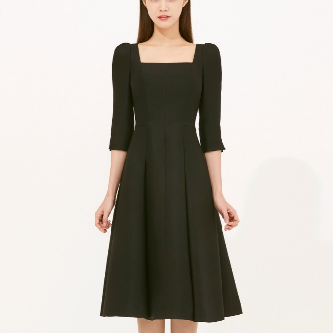 Eghalisa - Referensi Dress wanita bahan scuba premium strecht midi dress.