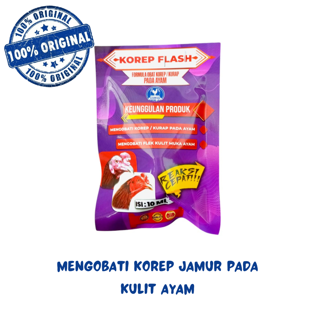 KOREP FLASH SASET - Obat Korep ayam