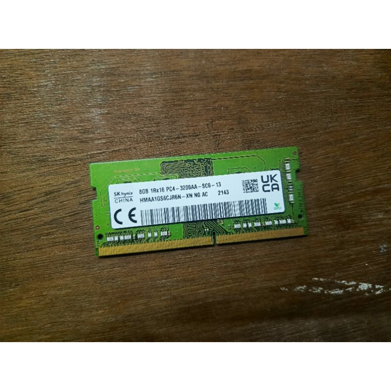 RAM LAPTOP 8 GB DDR 4 3200 MHZ
