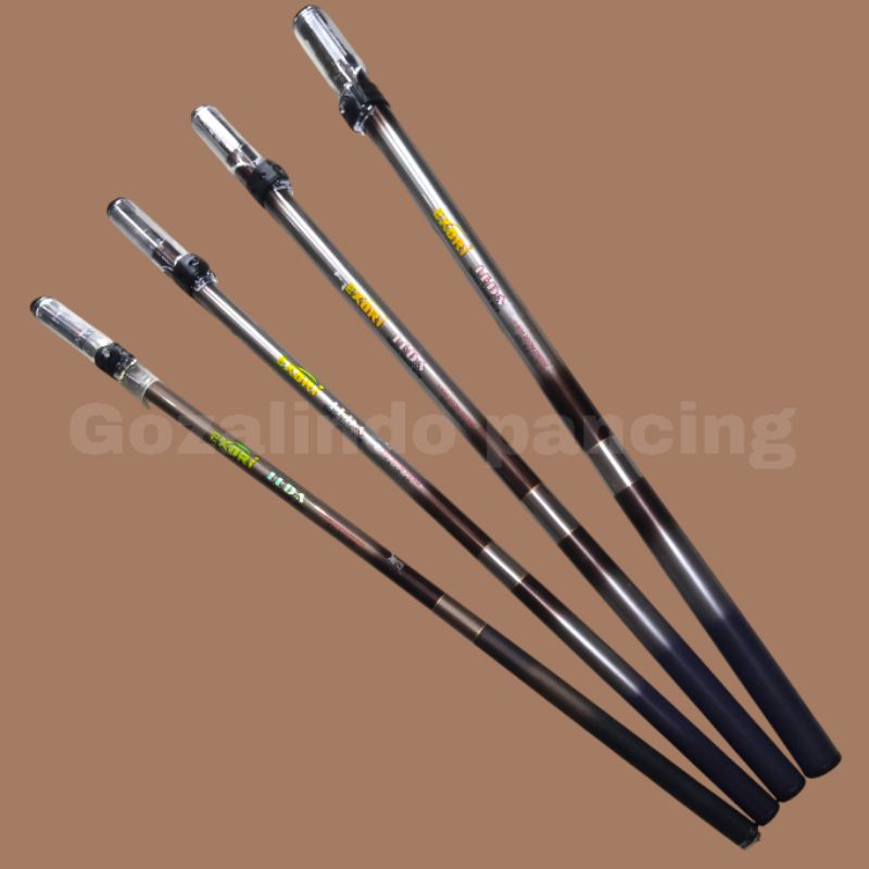 Tegek Exori Leda bahan carbon panjang 360 450 540 630