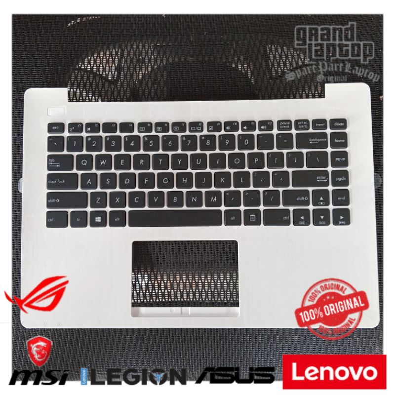 keyboard and frame Asus x453s x453m original
