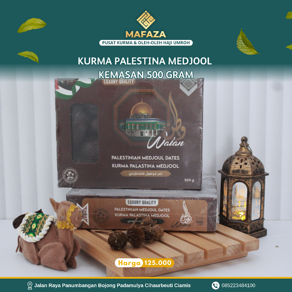

Kurma palestine medjool premium kemasan 500g