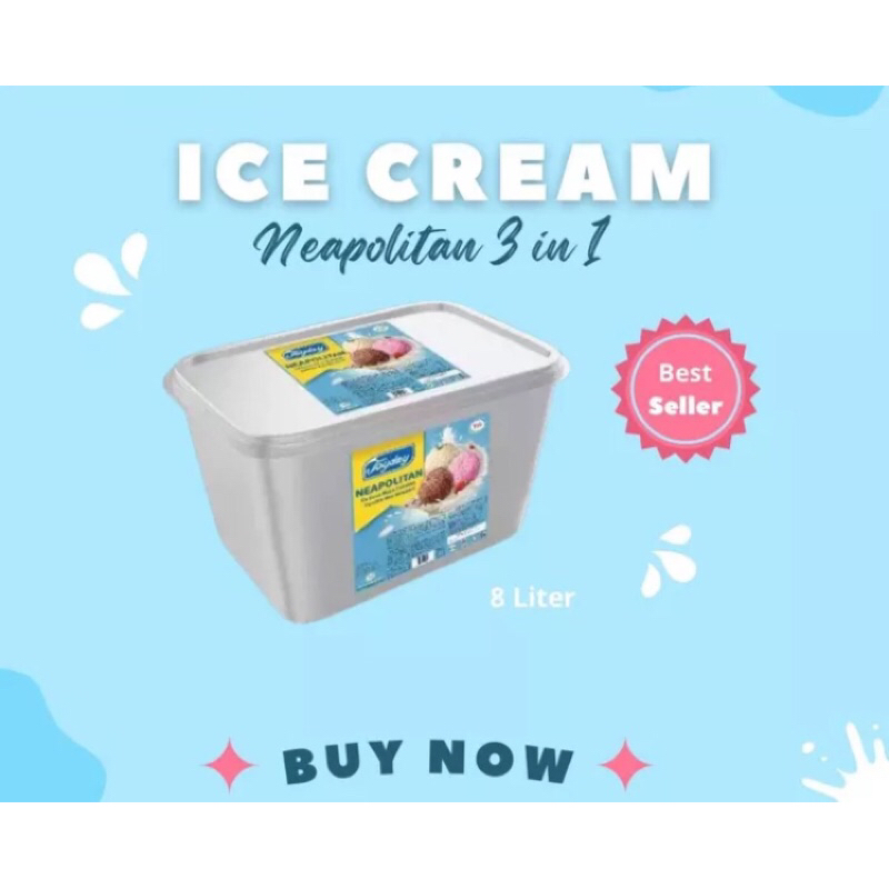 

Joyday Neapolitan Ice Cream 3 in 1 8 Liter