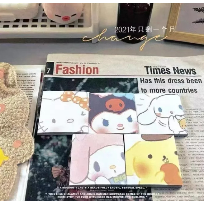 

J2 - Memo tempel rabbit lucu sticky notes sanrio lucu