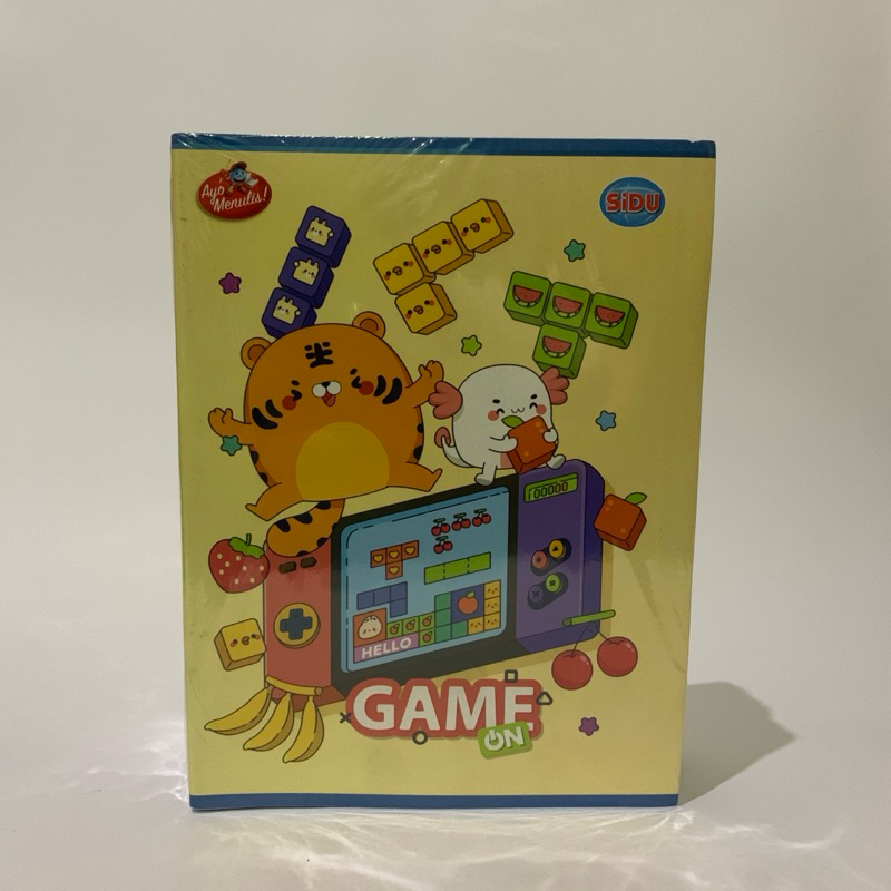 

BUKU TULIS GARIS SiDu 58 LEMBAR (1 Pack isi 10 Buku)