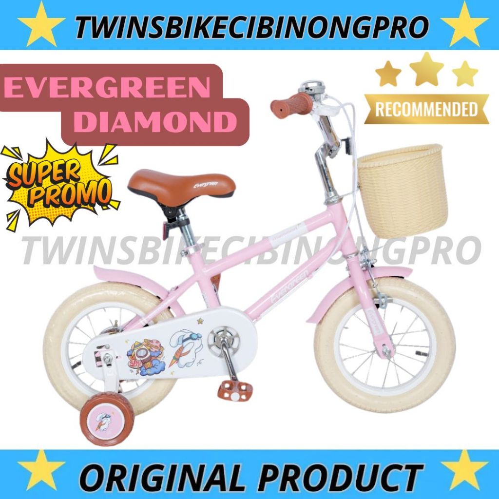 Sepeda Mini 16 Evergreen Diamond