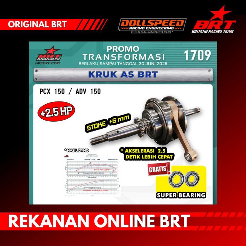 kruk as brt all honda vario 125 vario 150 vario