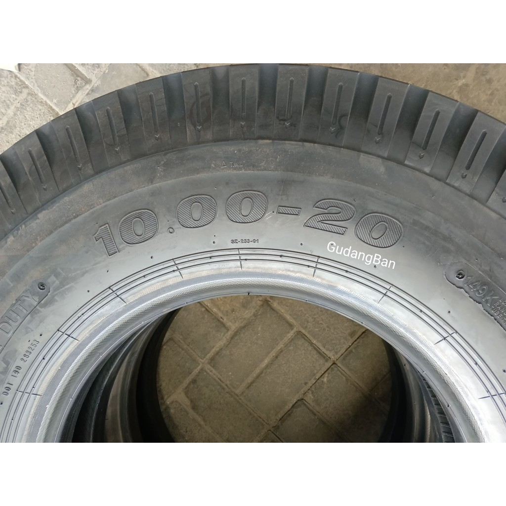 BAN LUAR FUSO TRUK TRONTON 1000 20 SWALLOW SZ-253 GRAND V88 HEAVY DUTY SUPER TEBAL 16PR++ BARU