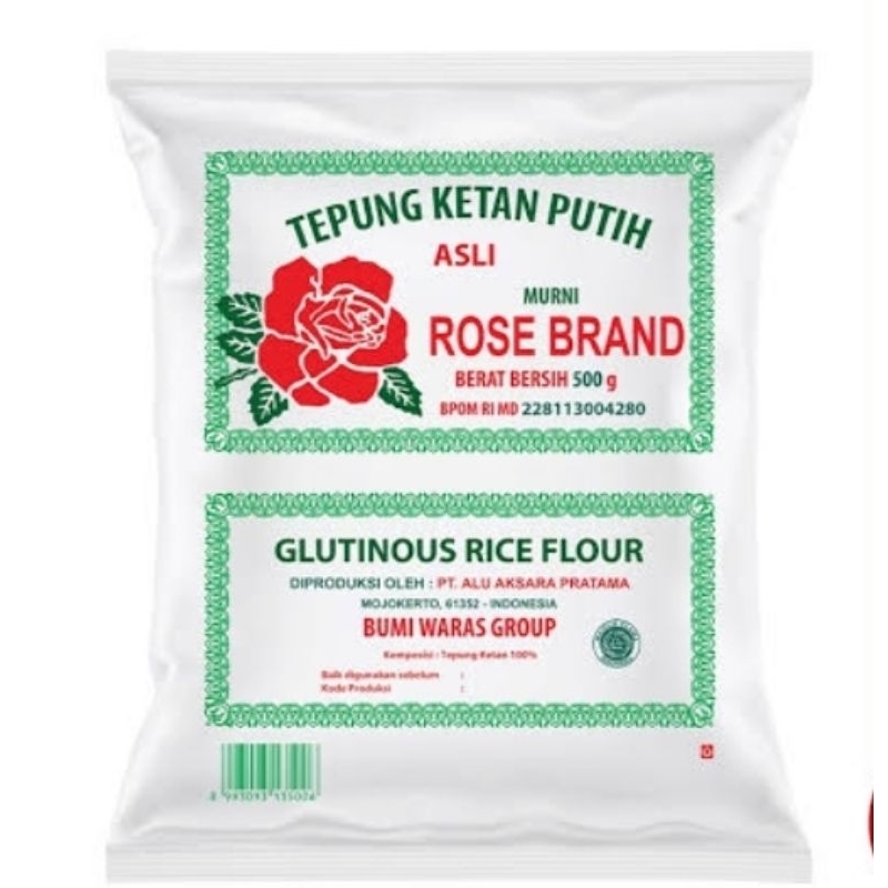 

tepung ketan ROSE BRAND 500g