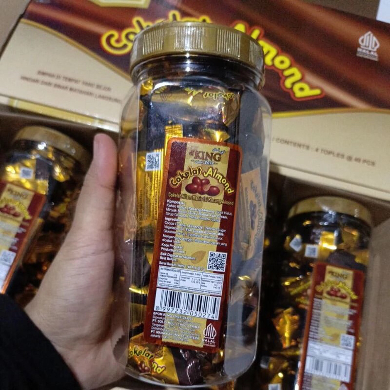 

D’king Coklat Almond - Chocoberry Almond - Coklat Musdalifah Viral [Toples]