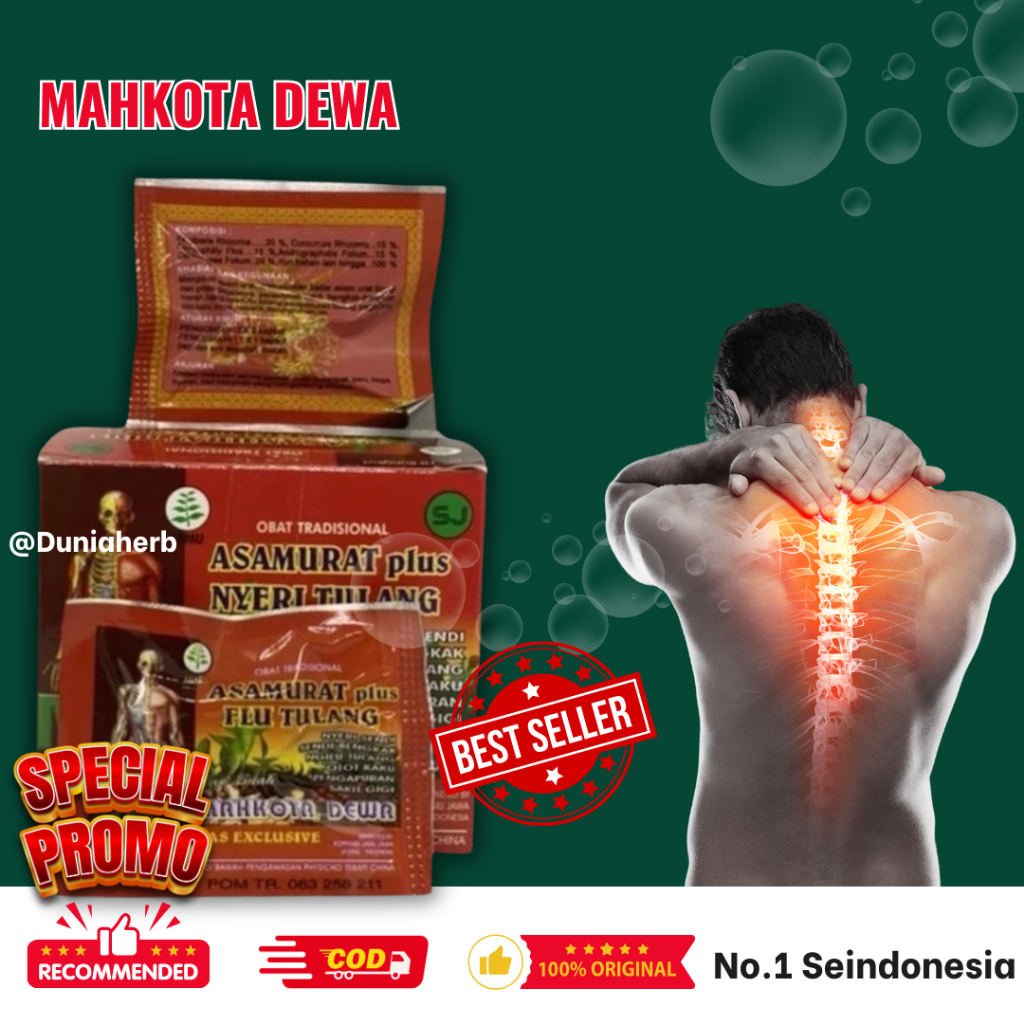 

Jamu Herbal Mahkota Dewa Original Asam Urat