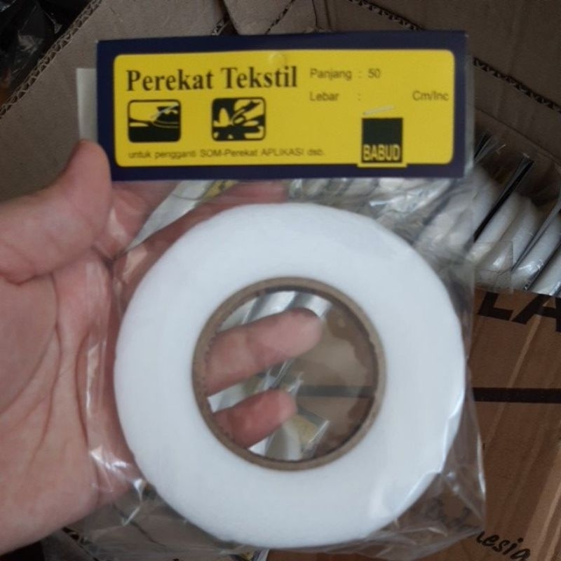 perekat tekstile/ lem som) perekat kain