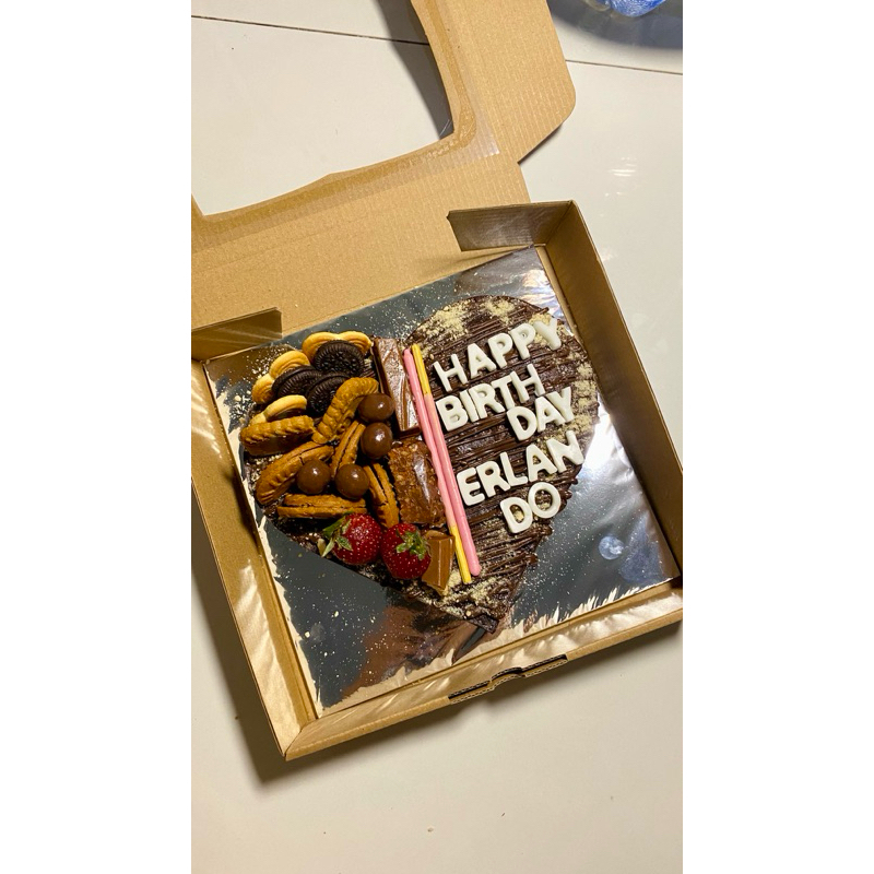 

HeavenlyBites Brownies Parties Heart D20cm