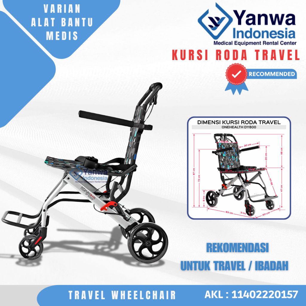 RENTAL KURSI RODA TRAVEL- SEWA KURSI RODA TRAVELING