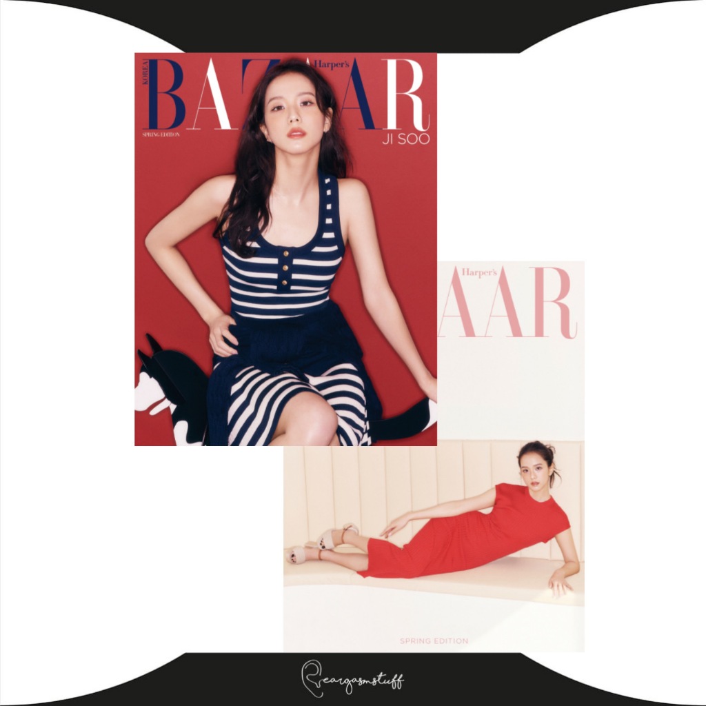 HARPER BAZAAR SPRING EDITION MAGAZINE KOREA MARCH 2025 JISOO BLACKPINK