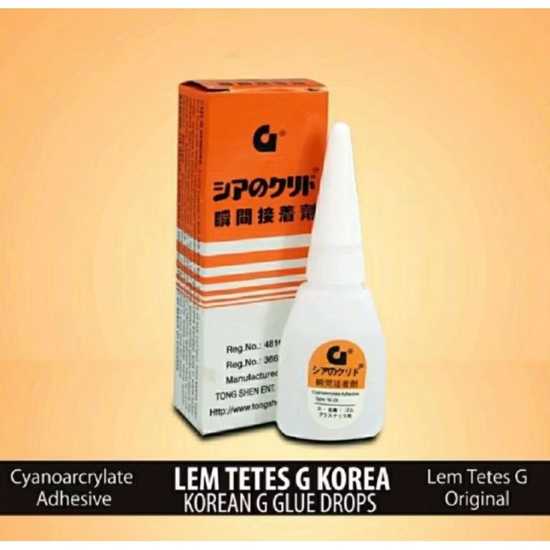 

Lem G Korea Kualitas Super Alteco Fulloc Multifungsi Super Glue