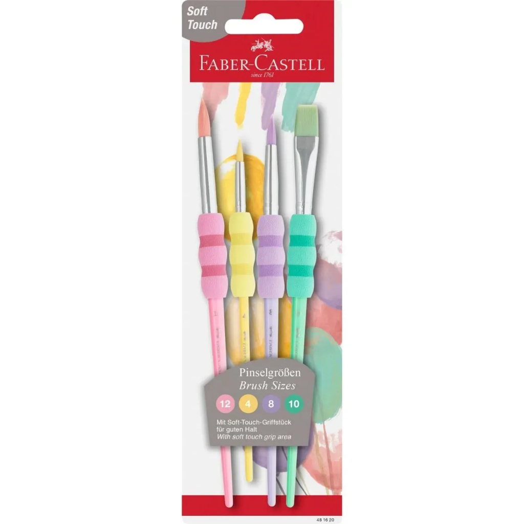 

Kuas Lukis Set / Grip Brush Set Pastel Faber Castell