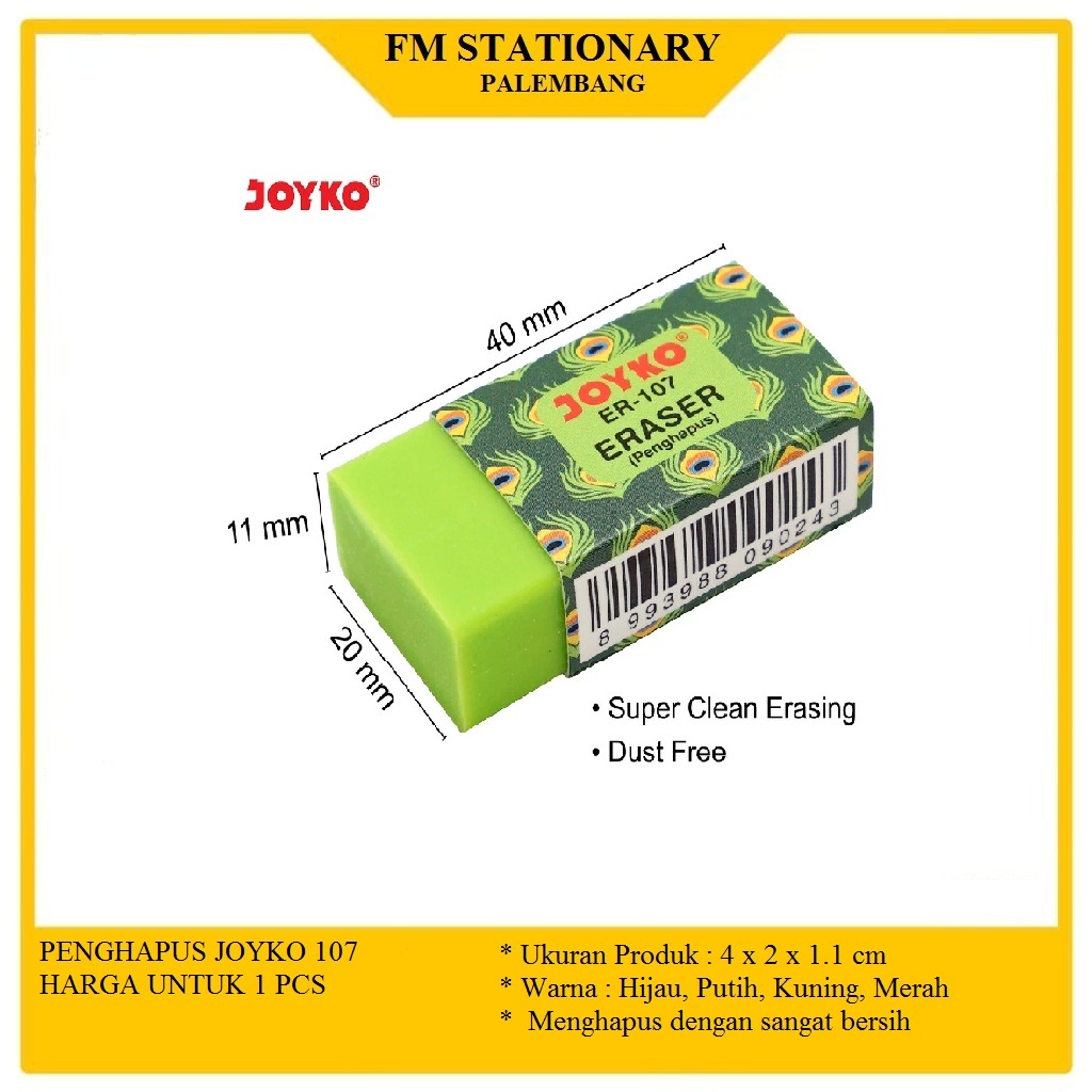 

PENGHAPUS ANIMAL JOYKO / ERASER ER-107 (ANIMAL)