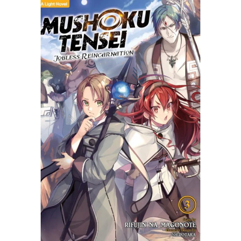 LN Mushoku Tensei – Jobless Reincarnation ~ Vol. 1 2 3