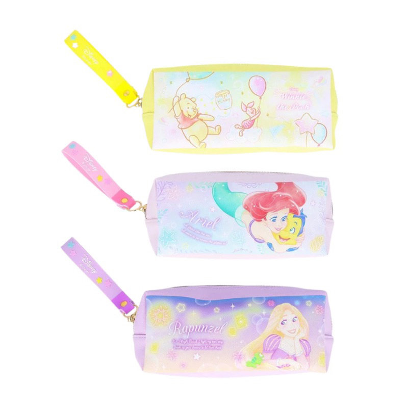 

Pencil Case Little Star Disney Pooh Ariel Rapunzel Kotak Pensil Storage Pouch Limited Edition