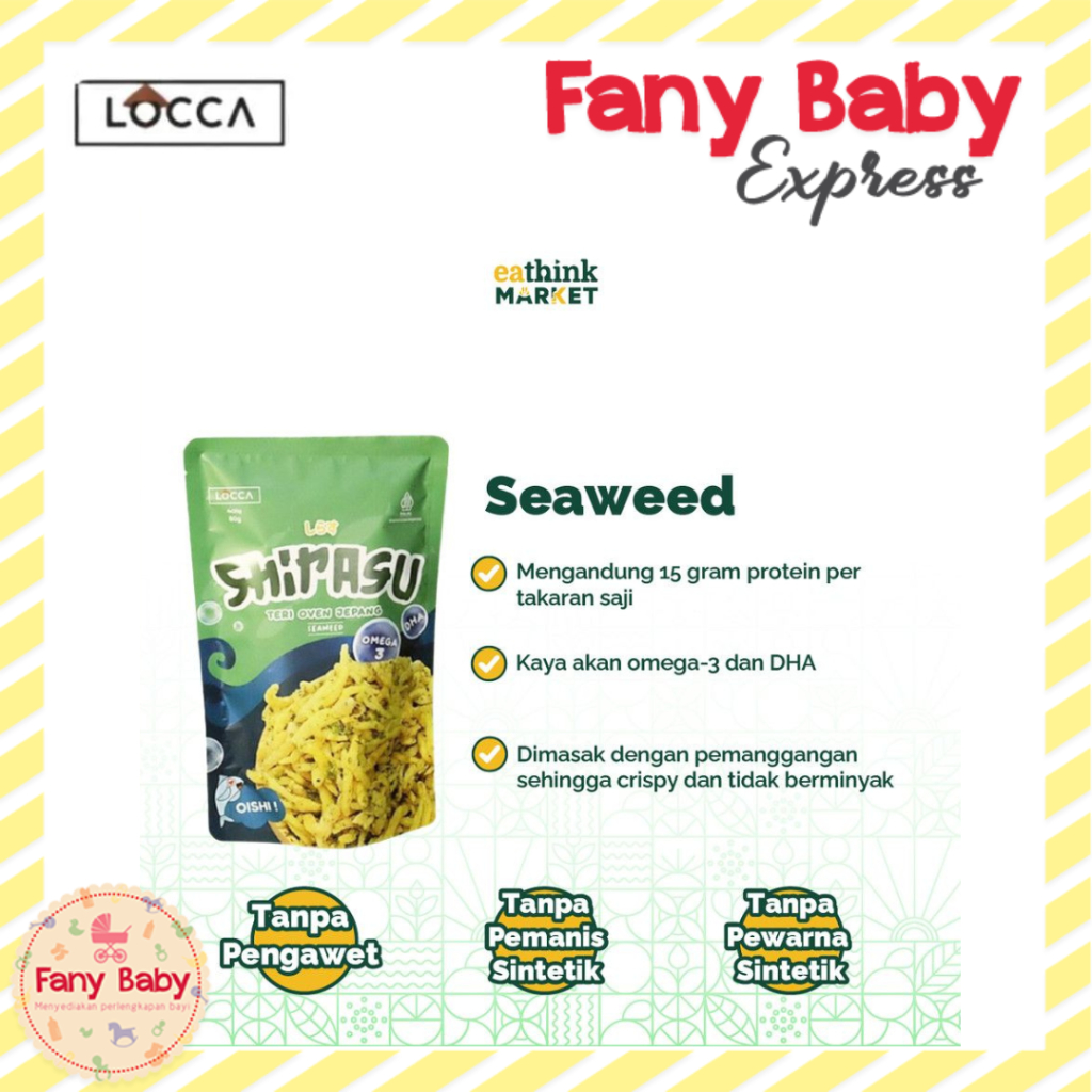 

bGF LOCCA TERI OVEN JEPANG 80GR SNACK CEMILAN MAKAN