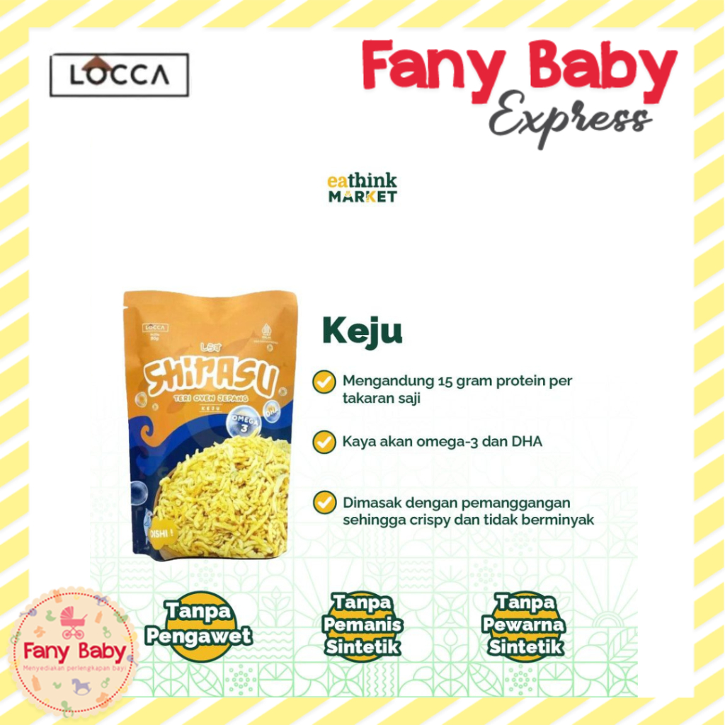 

RB LOCCA TERI OVEN JEPANG 80GR SNACK CEMILAN MAKAN