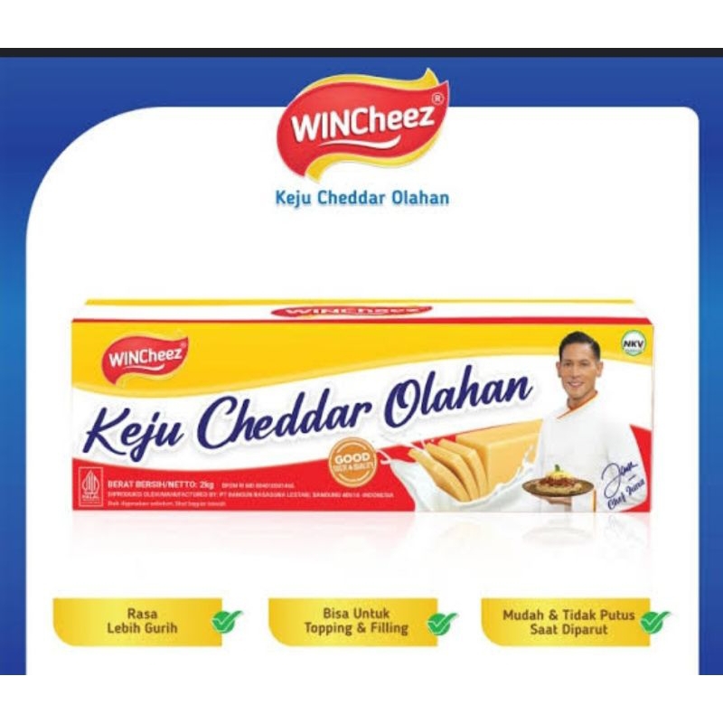 

Keju Wincheez 2kg 1slop