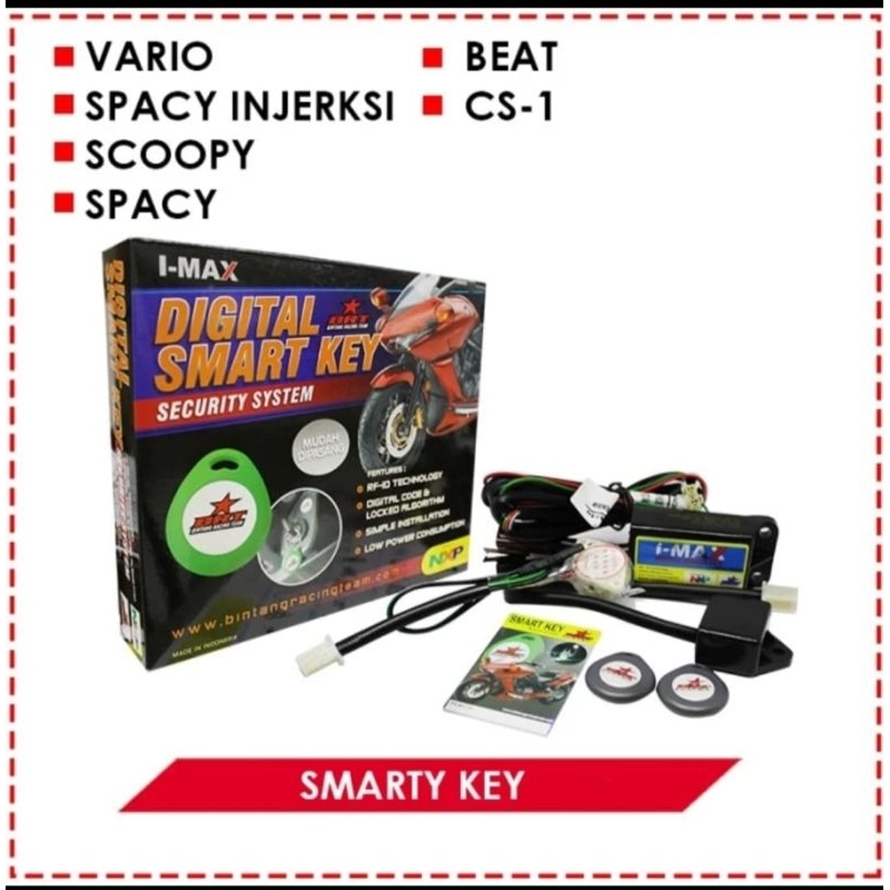 Smart Key BRT Vario - Spacy FI - Scoopy - Spacy - Beat - CS1