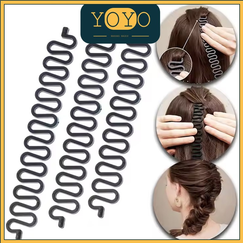 Alat Kepang Rambut Ajaib Alat Bantu Kepang Rambu