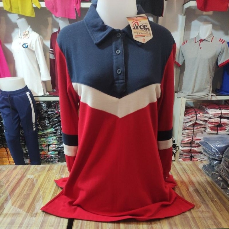 Baju Olah Raga Wanita Tunik Warna Kombinasi By Uncle West