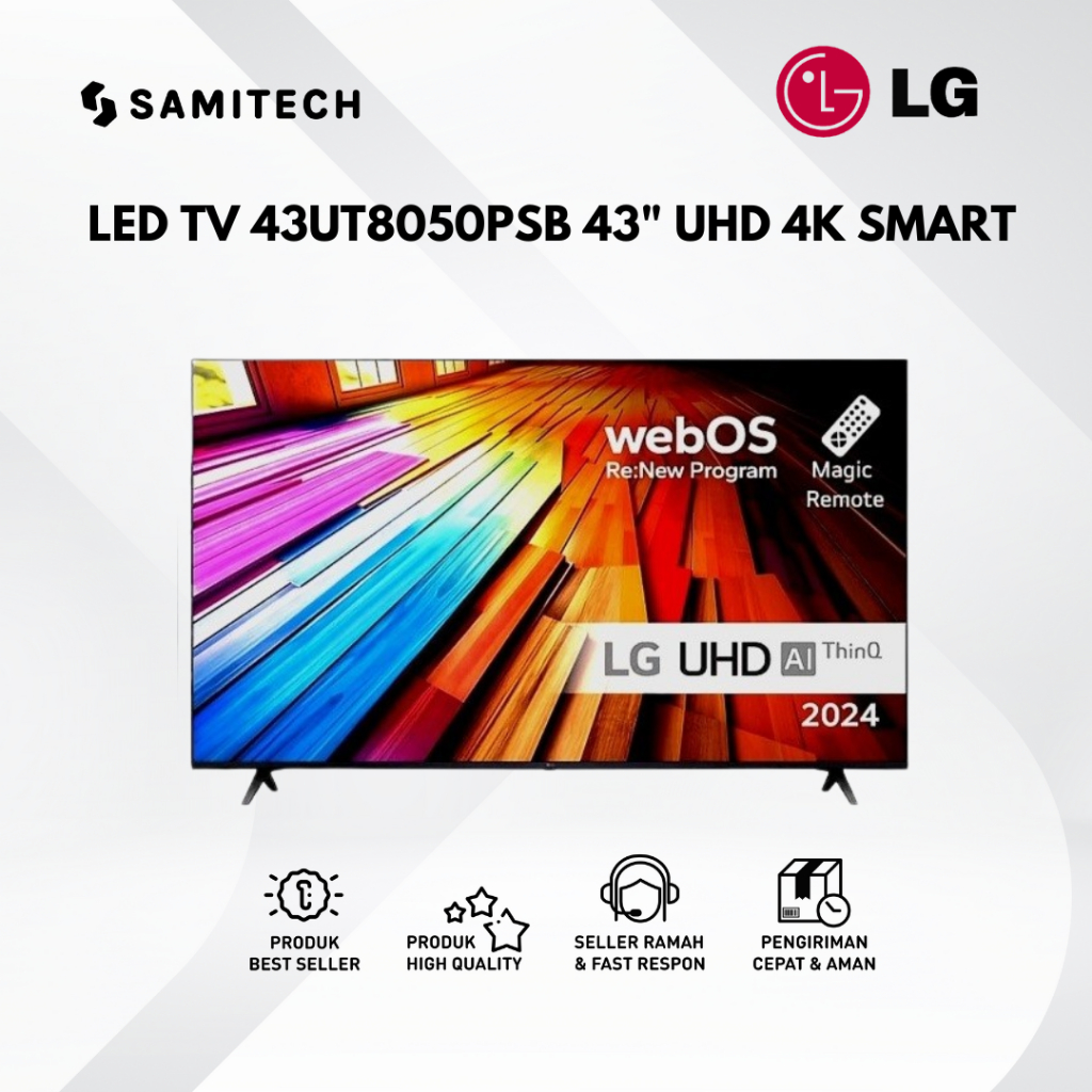 LED TV LG 43UT8050PSB SMART 43 Inch UHD 4K