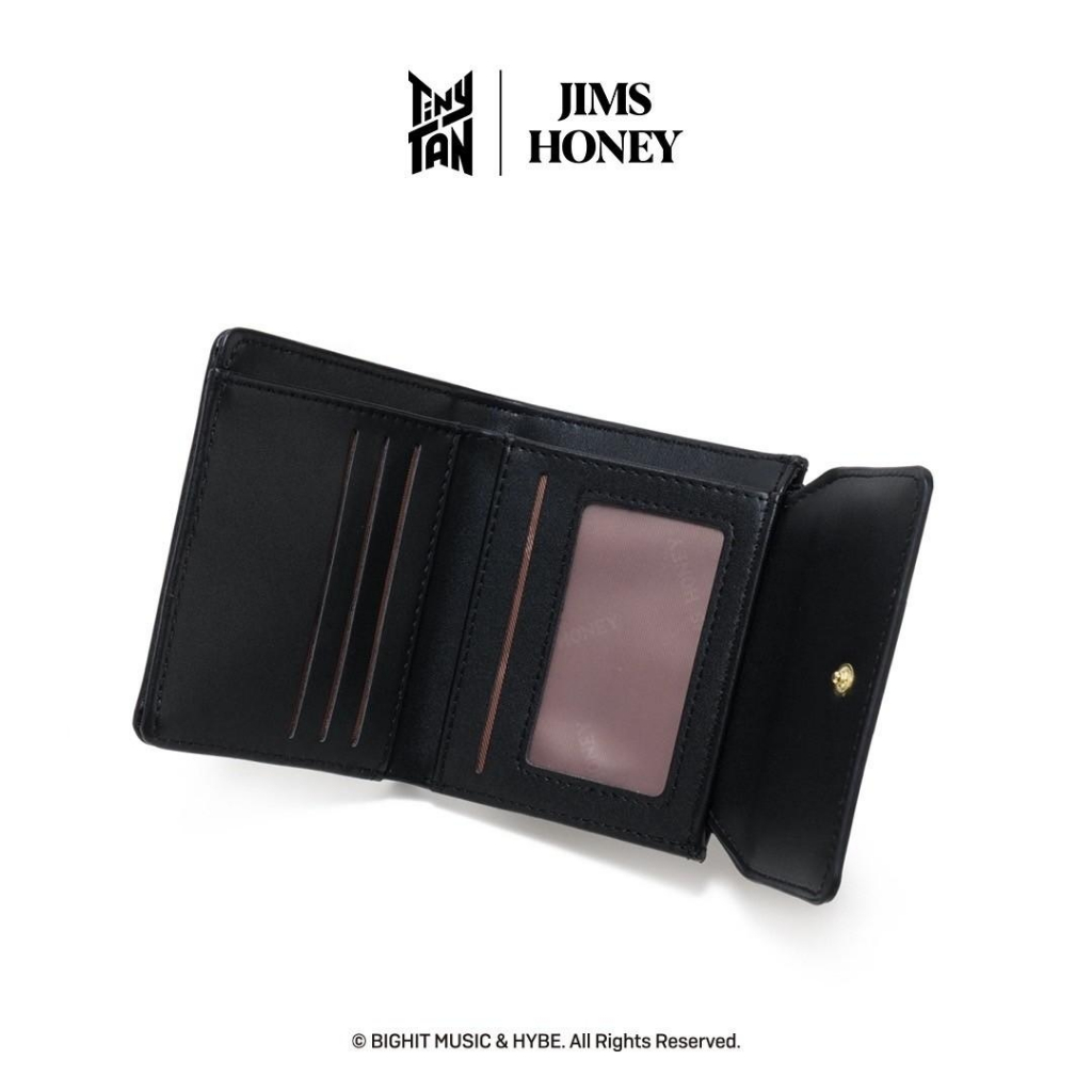 JIMS HONEY X TinyTAN - Butter Wallet Short Dompet Wanita Pendek