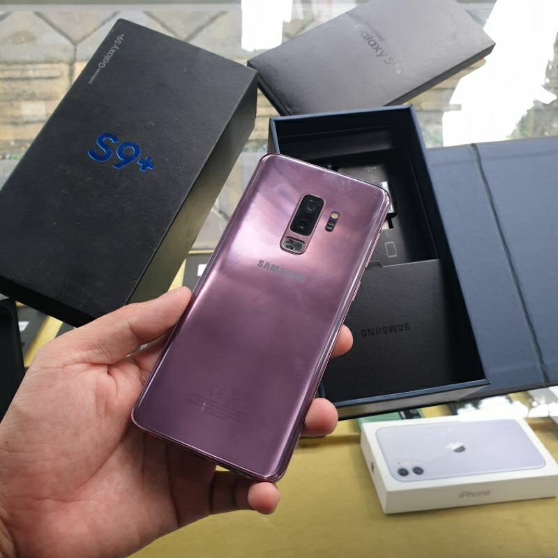 Samsung S9 plus ram 6/64 fulset second